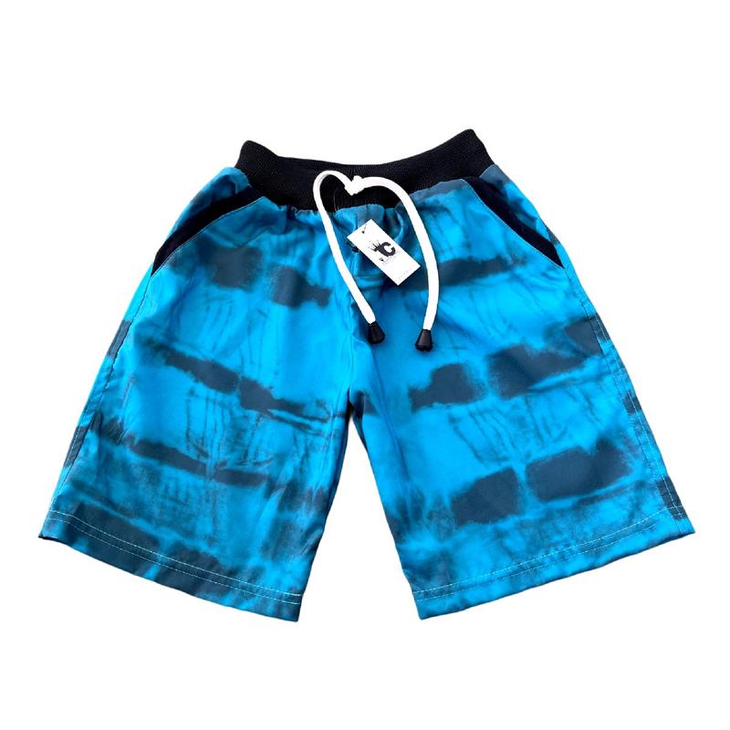 Celana Pendek Cowo Anak  Motif Army Umur 2 - 9 Tahun Bahan Polyester 1