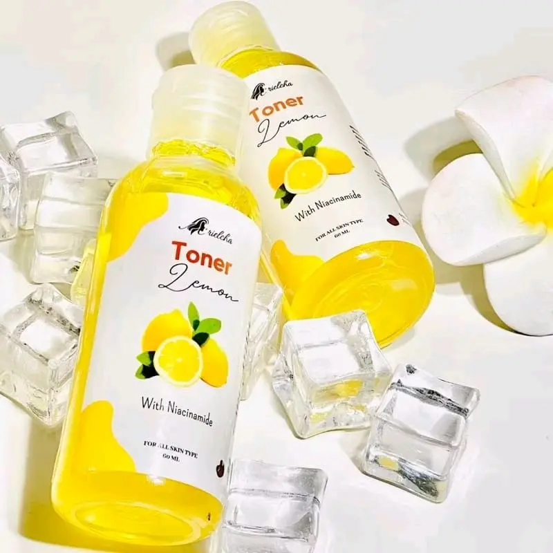 [ COD ] BPOM TONER PELICIN EKSTRAK LEMON WAJAH GLOWING CERAH 0