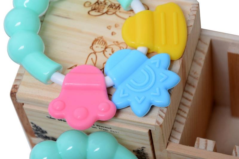 Product Introduction of Baby Bite Molar Rod Infant Silicone Gum Molar Tooth Fixer Rattle Tooth Gum 10