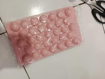 Product Review of Cetakan Es Batu / Cetakan Jelly / Cetakkan Serbaguna / Cetakkan Plastik ES Bulat Cream Kitchenware from @**2 2