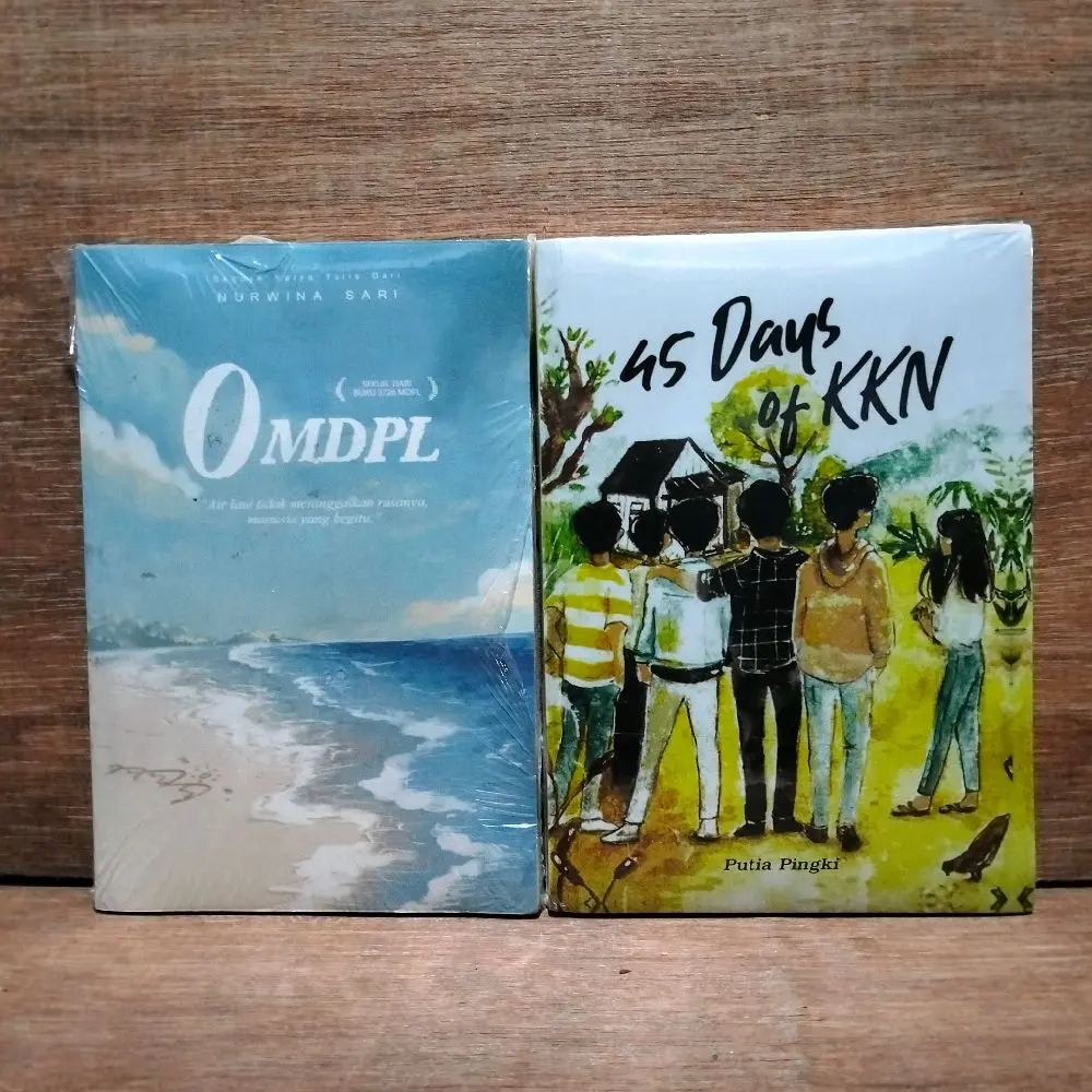 PAKET ISI 2 NOVEL / 45 DAYS OF KKN / 0 MDPL