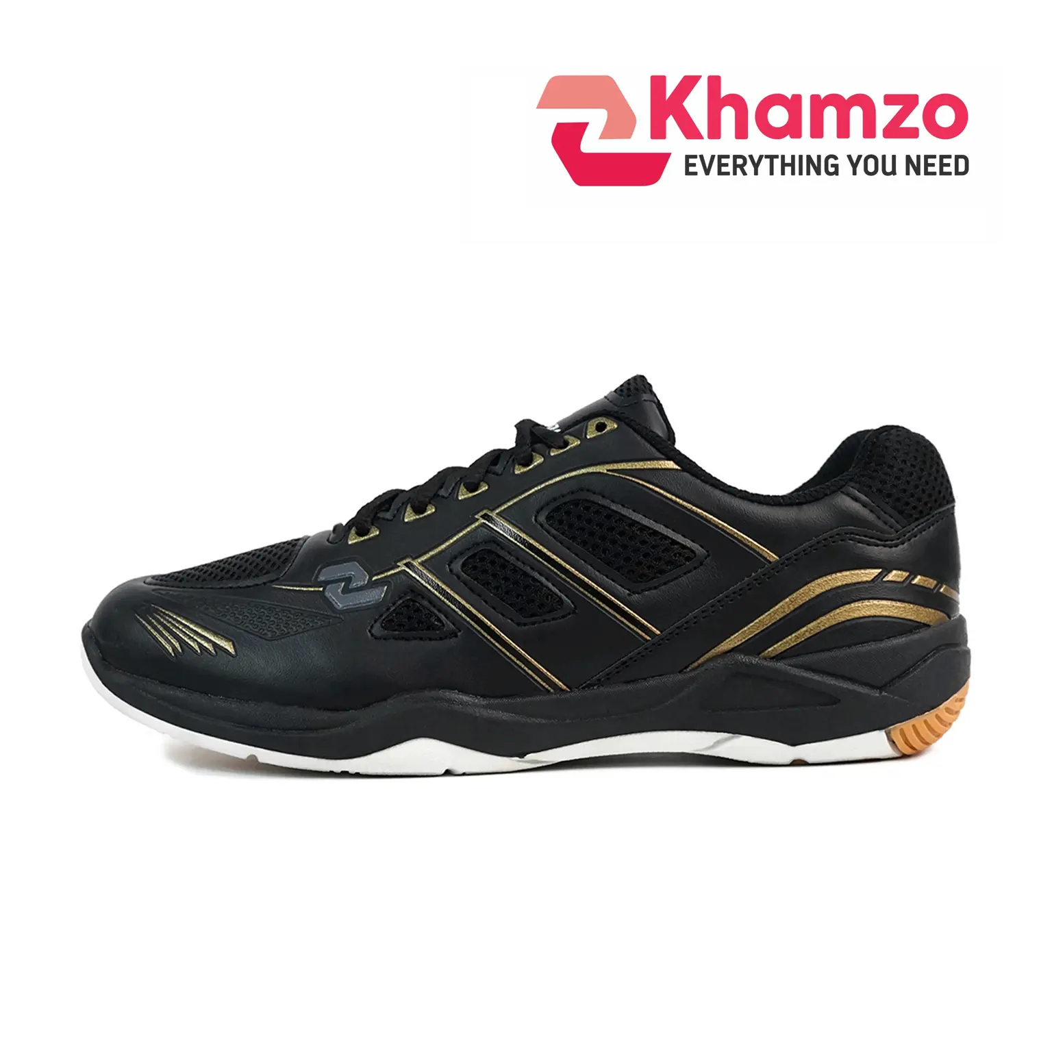 Khamzo Sepatu Pria Badminton Terbaru D16 Sepatu Olahraga Bulutangkis Running Sport sepatu badminton