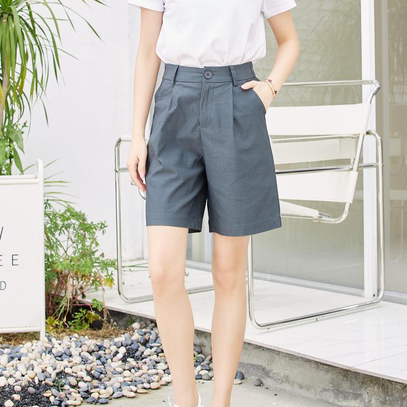 Product Introduction of Eyouth 20150 Women shorts high waist casual knee length ladies short pants 20