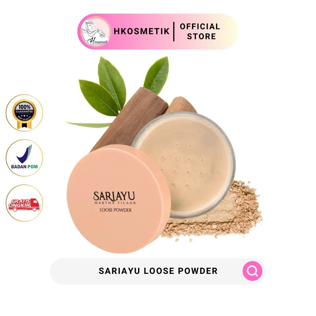 Sariayu Loose Powder - Kuning Langsat & Kuning Pengantin
