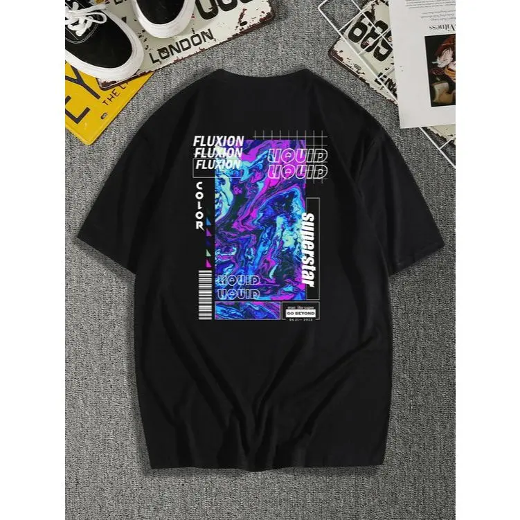 Kaos distro kekinian dewasa 100 ribu isi 6 pcs //kaos bisa cod //kaos keren dewasa lengan pendek 6