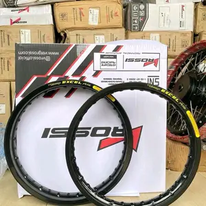 Velg Ring Vrossi Custom Sticker Takasago Excel Asia Hitam Glossy