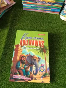 Buku Anak Kisah Jenaka Abu Nawas Mengecoh Gajah