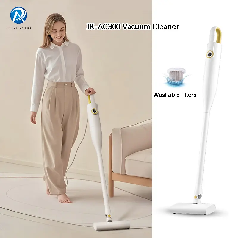 handheld vacuum cleaner JK-AC300 14000pa Suction Power smart Home appliance 5.2m low noise Removable Dust Cup Washable Hepa  Filter hand held car Vacuum Cleaner mesin basuh coway