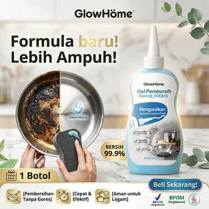 Cairan Untuk Membersihkan Kerak Noda Hitam Gosong Pada Panci, Wajan, Penggorengan, Teflon, dan Alat Masak Lainnya