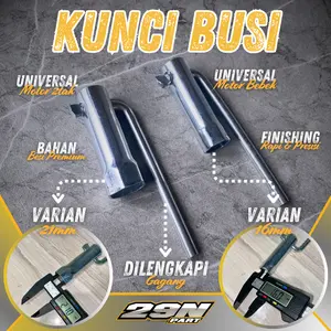 Kunci Busi 21mm Rx King RXKING Rx Special RXK RXS Ninja RR R SS Satria F1ZR NSR Force 1 Alfa Crystal Tornado 2T Matic Bebek Universal