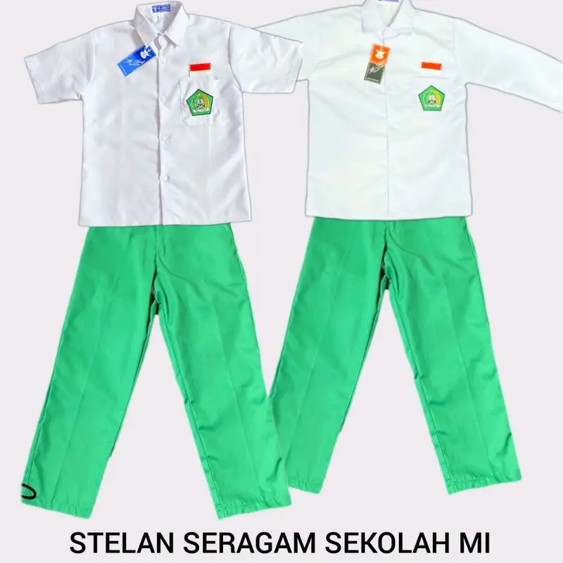 STELAN SERAGAM ANAK SEKOLAH MI  UNTUK LAKI LAKI 1