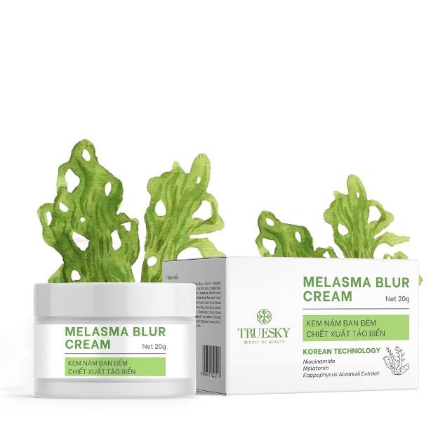 Kem nám Truesky Melasma Blur Cream chiết xuất tảo biển 20g