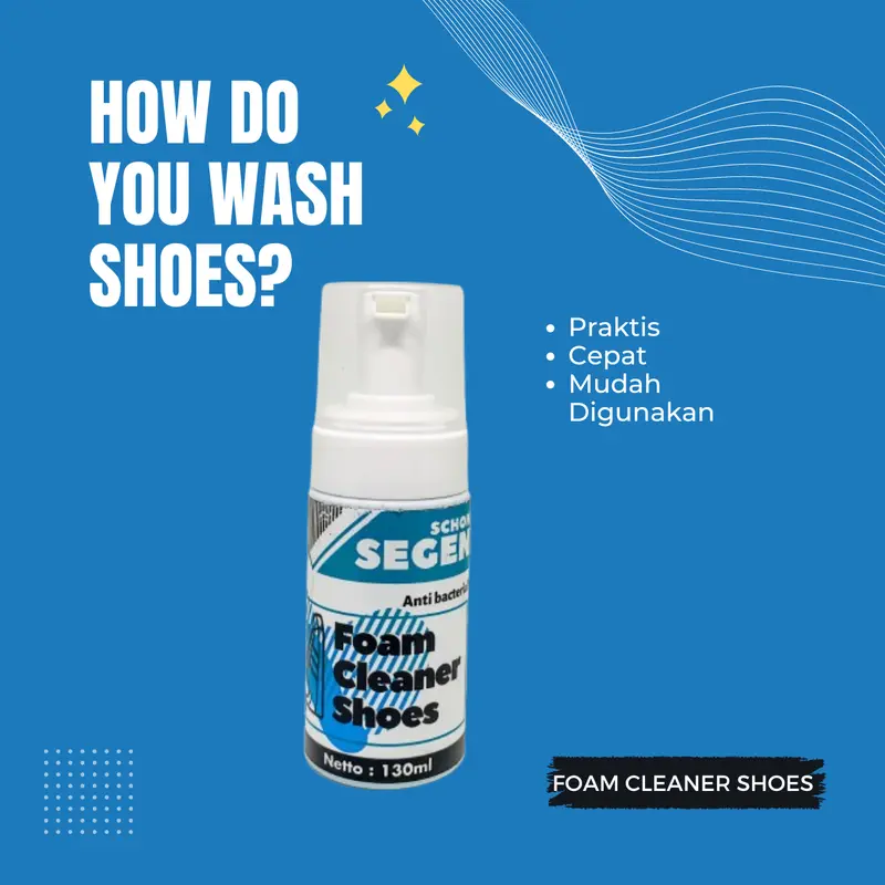 Pembersih Sepatu Tanpa Air - SHCON SEGEN Foam Cleaner Shoes 0