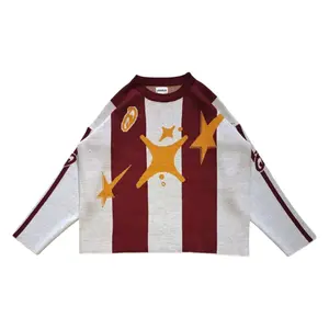 JANGO Knit Sweater Boxy Broken White | Knit Jersey | Sweater Rajut Unisex Premium Knitwear