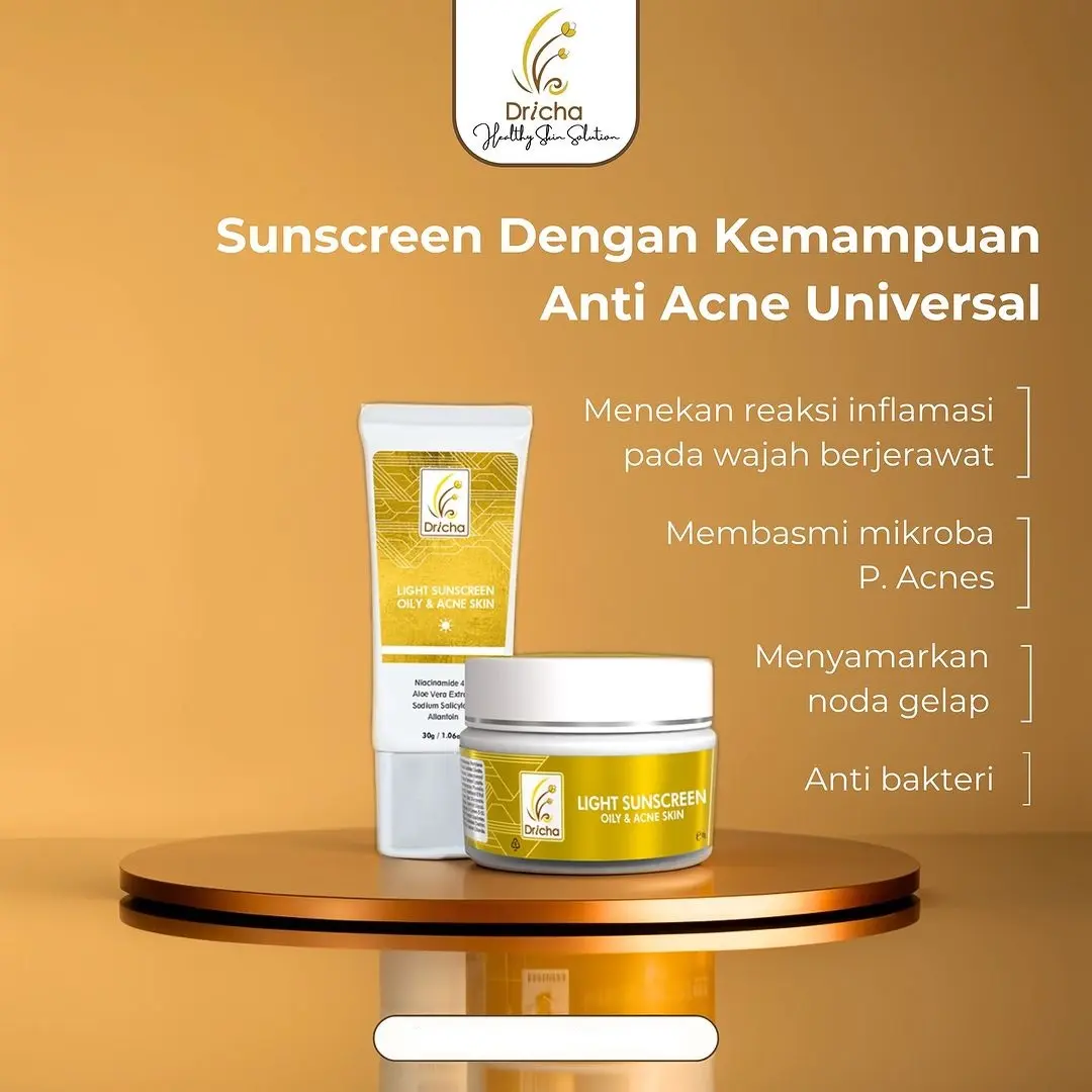 Dricha Dricha Light Sunscreen (Oily & Acne Skin)
