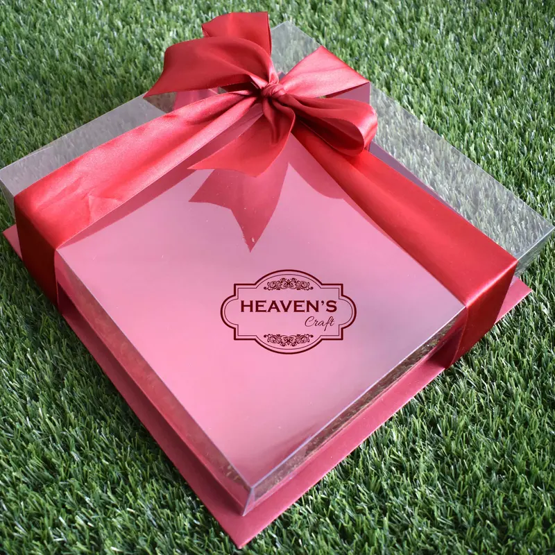 Box kue/tart/mika/pudding 22X22X7 (2pcs) 1