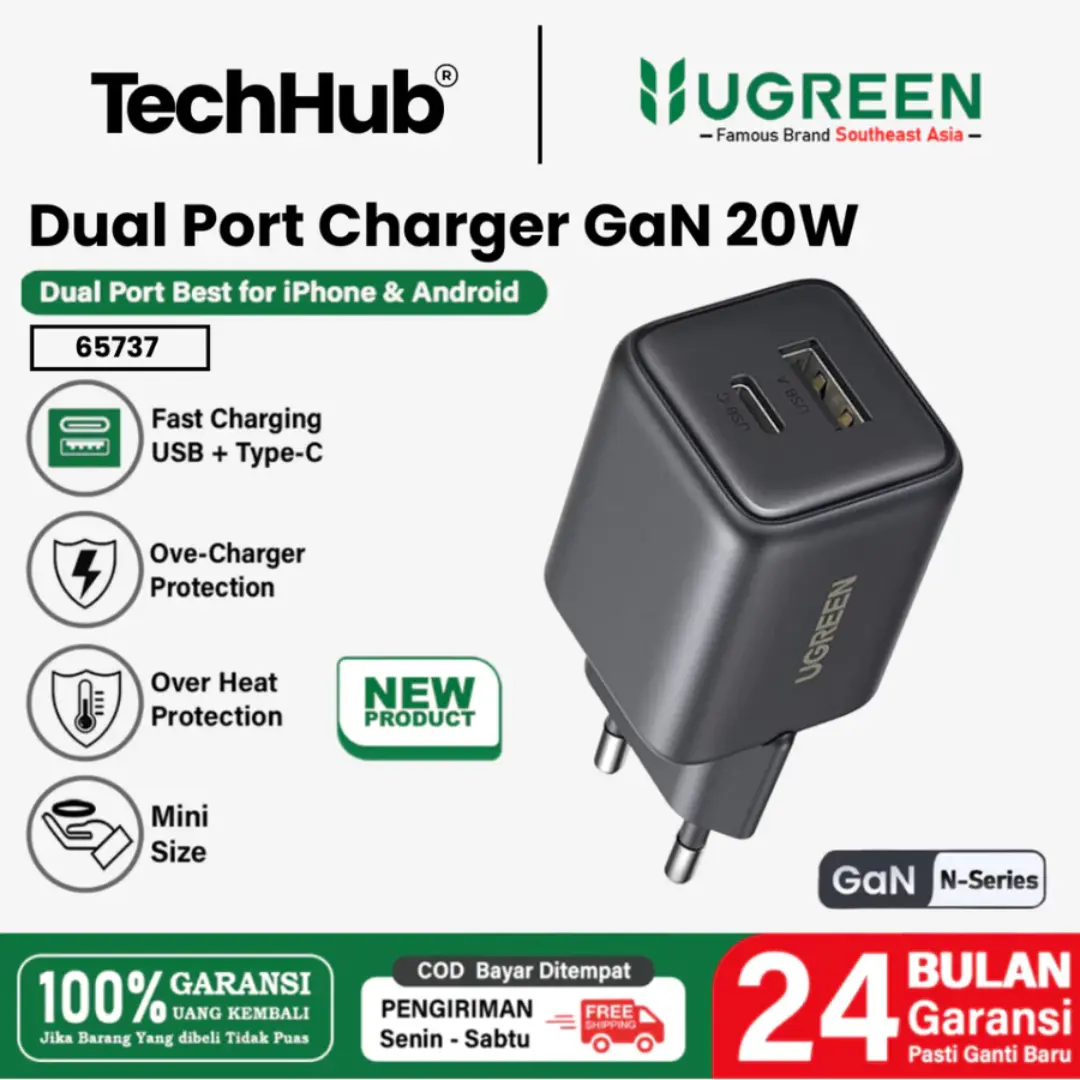 20W GaN-N Dual Black