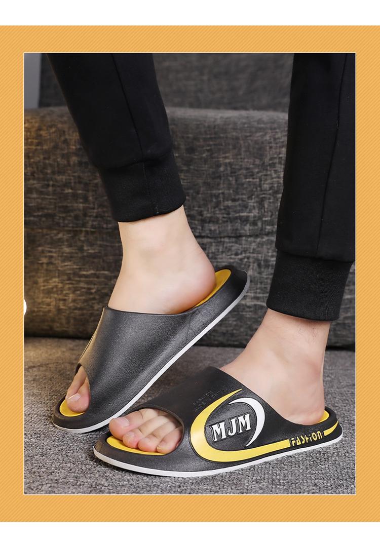 Product Introduction of Men's sandals and slippers, men's summer outdoor 46 wear-resistant home new anti slip and odor resistant 47 large slippers, summer home use 4