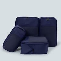 Gambar BALLER All Day Compression Cubes isi 4pcs Soft Quality Nylon Navy Blue - Travel Pouch Bag Organizer dari Baller Indonesia Kab. Tangerang 2 Tokopedia
