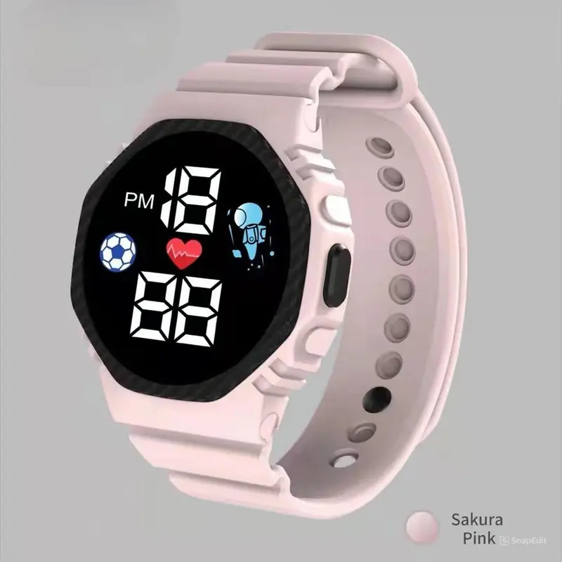 Jam Tangan Pria Wanita Fashion Terbaru Anti Air Waterresistant Digital LED Sporty RG32 0