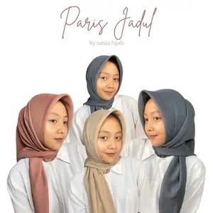 Paris Jadul Segi Empat Paris Jadul Jilbab Paris Jadul Basic Katun Paris Square