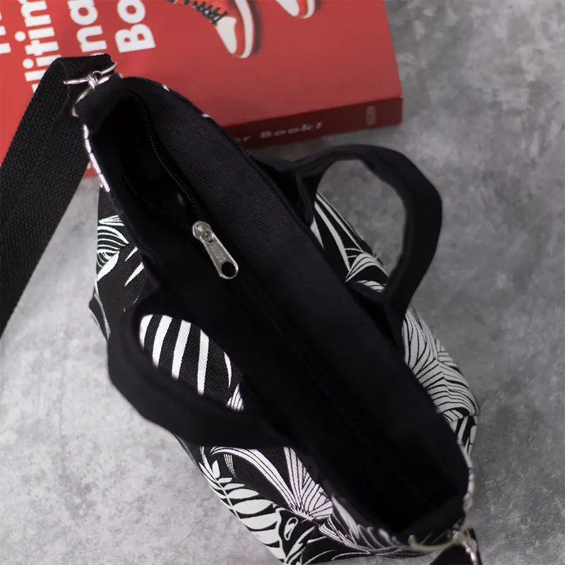 SPNB Slingbag Tas Selempang Mini Kanvas Selin FLR 7