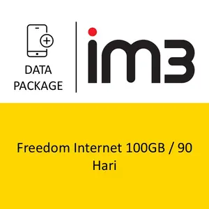 Paket Data Indosat - Freedom Internet 100GB / 90 Hari