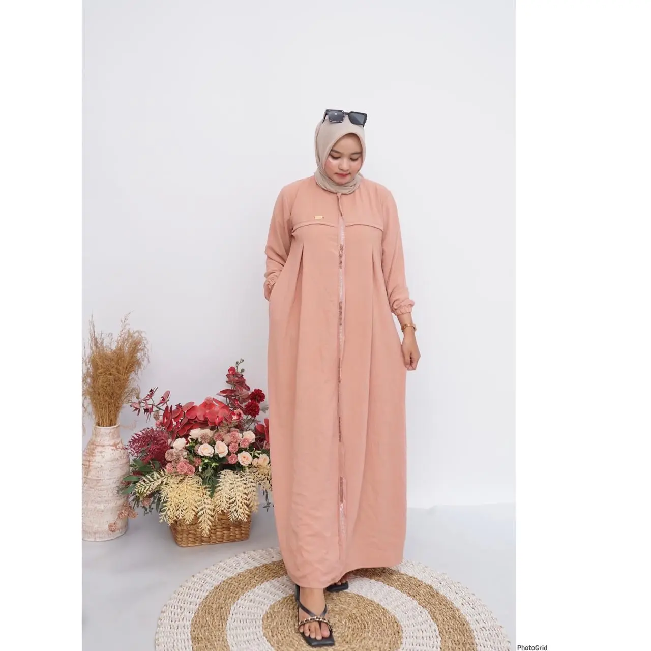 Abaya raya series allisha dress cringkel airflow+ bross