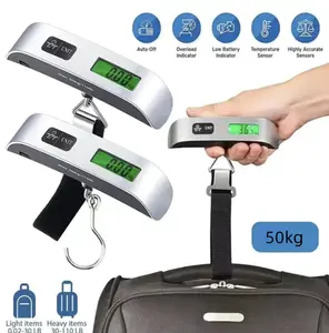 Timbangan Koper Tas Bagasi Digital 50 Kg Luggage Scale Gantung Traveling 50kg Bagasi Portable Travel