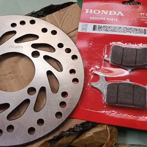 PAKET 2 ITEM PIRINGAN CAKRAM DEPAN VARIO + KAMPAS REM DEPAN VARIO 110 / BEAT / BEAT F1 / BEAT POP / VARIO 125 / VARIO 150 OLD