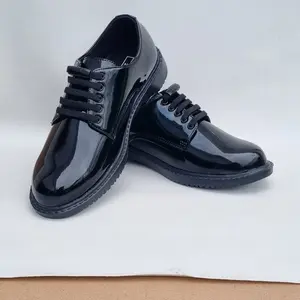 SEPATU PDH SPARTAN TALI KARET + MAGHNET
