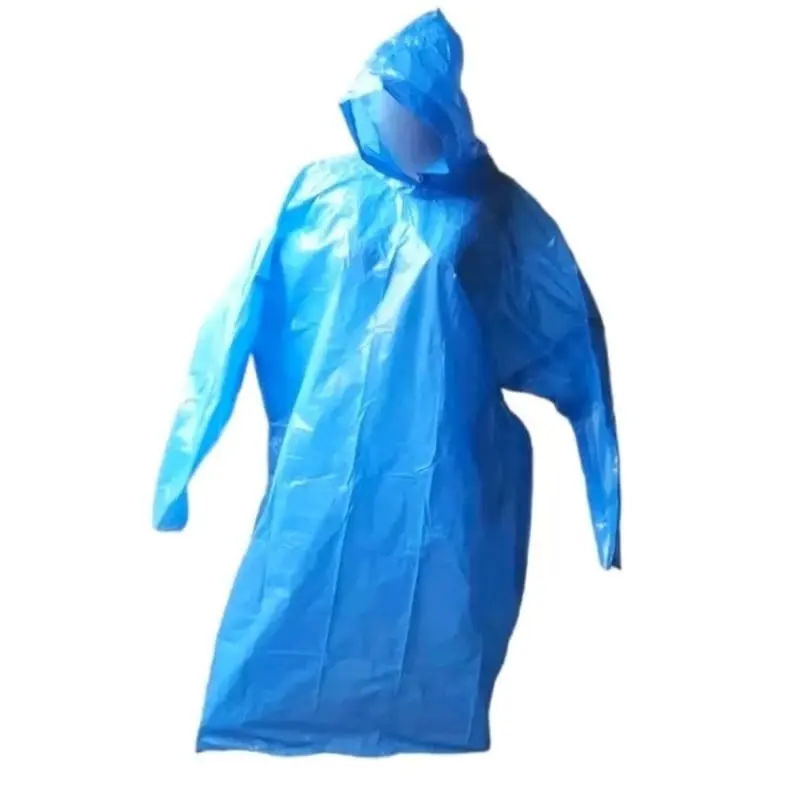Jas Hujan LDPE HDPE Plastik Setelan Baju Celana Raincoat Kualitas Bambu Travel Ringan RIngan Murah Raincoats S windroof dapat digunakan kembali