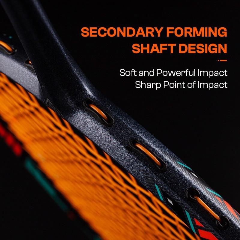 【FREE GRIPS/TAS & SPEED KING】Raket SMG-A Carbon Fiber Original - Free Grip/Tas + Max Tension 32lbs (Purui/PR) 3