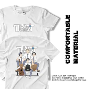 Baju Kaos Dhot Design clothing ori Geng 4G Film Kartun Animasi Tshirt Distro 100% Katun Combed Premium Atasan Pria Wanita Dewasa Keren Oblong Anime Sablon Pendek