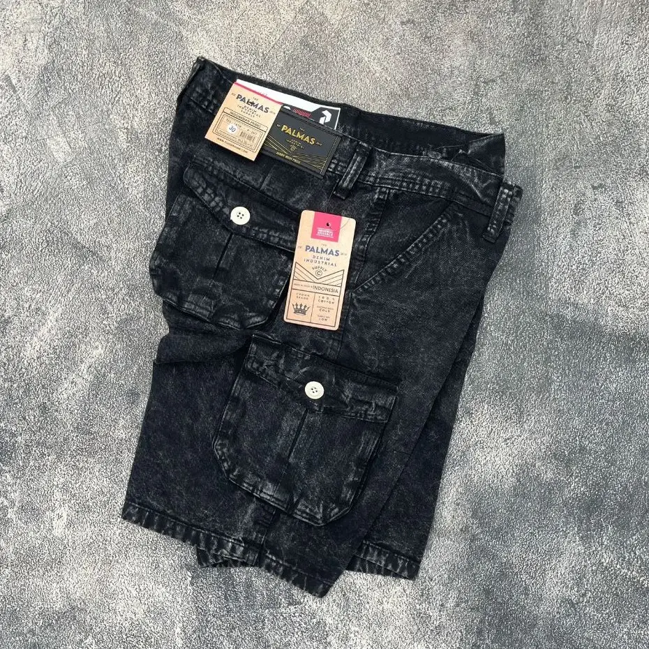CELANA KARGO PENDEK // CELANA PENDEK PRIA KEREN //CELANA PRIA TIDAK MELAR// CELANA PENDEK PRIA OUTDOOR //CELANA KASUAL SANTAI Cargo Fit Jeans Nyaman Shorts Kantong Distro Dewasa Katun Denim Casual