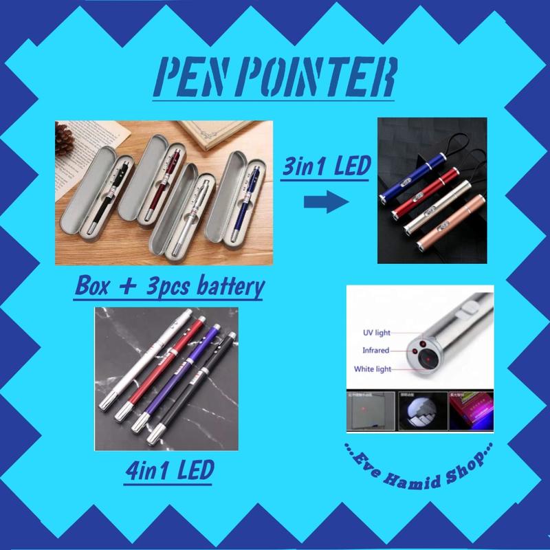 Pointer Magnets 4 IN 1 Telescopic Teacher Pen Pointer Extendable Laser pointer - TikTok ...