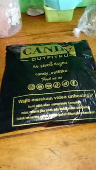 Product Review of Candy Outfitku - Luna dress (tanpa hijab) gamis gradasi silk sutra Baju Muslim Mewah Wanita from a**o 1
