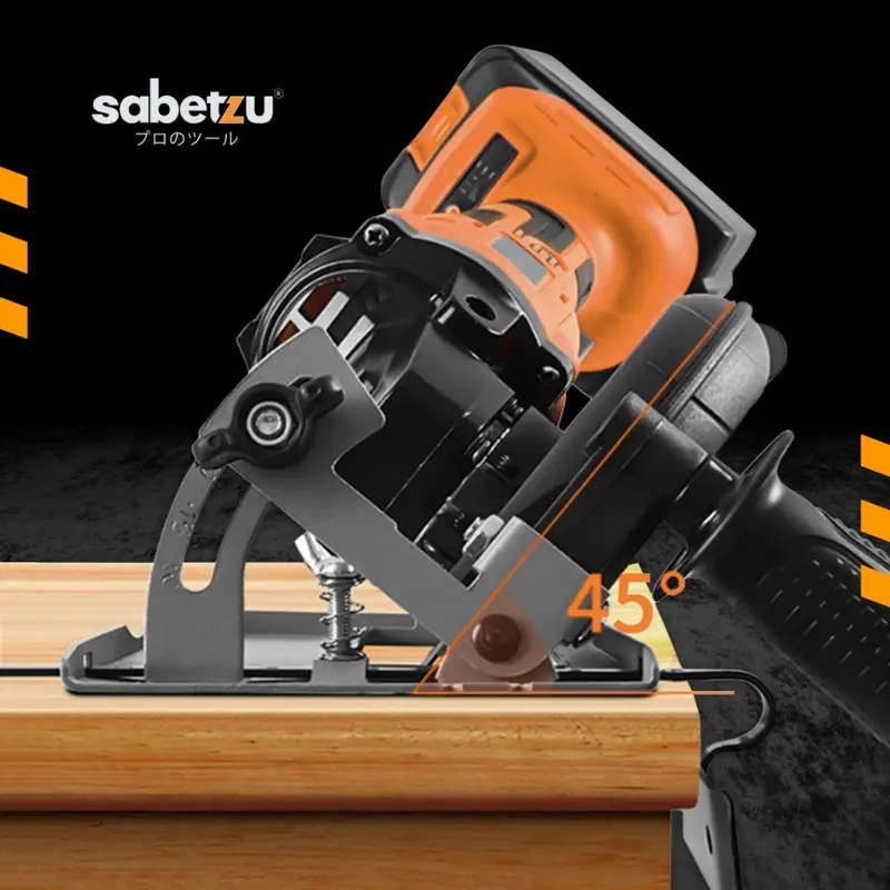 Sabetzu Stand Dudukan Gerinda Tangan 4" 5" Adaptor Mesin Gurinda ke Circular Saw Holder Potong Kayu 5