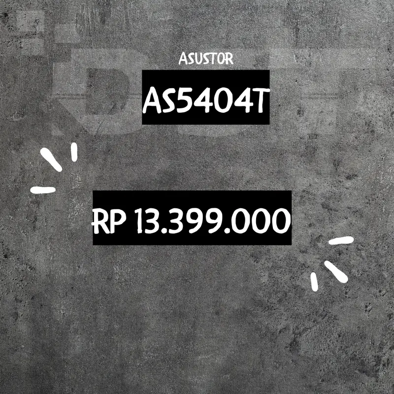 ASUSTOR NAS AS5404T (4 BAY) - SOLUSI PENYIMPANAN DATA TERPUSAT 1