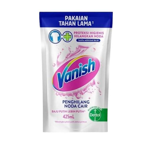 Vanish White Cair Refill 2 POUCH x 425ml - Penghilang Noda Pakaian 2