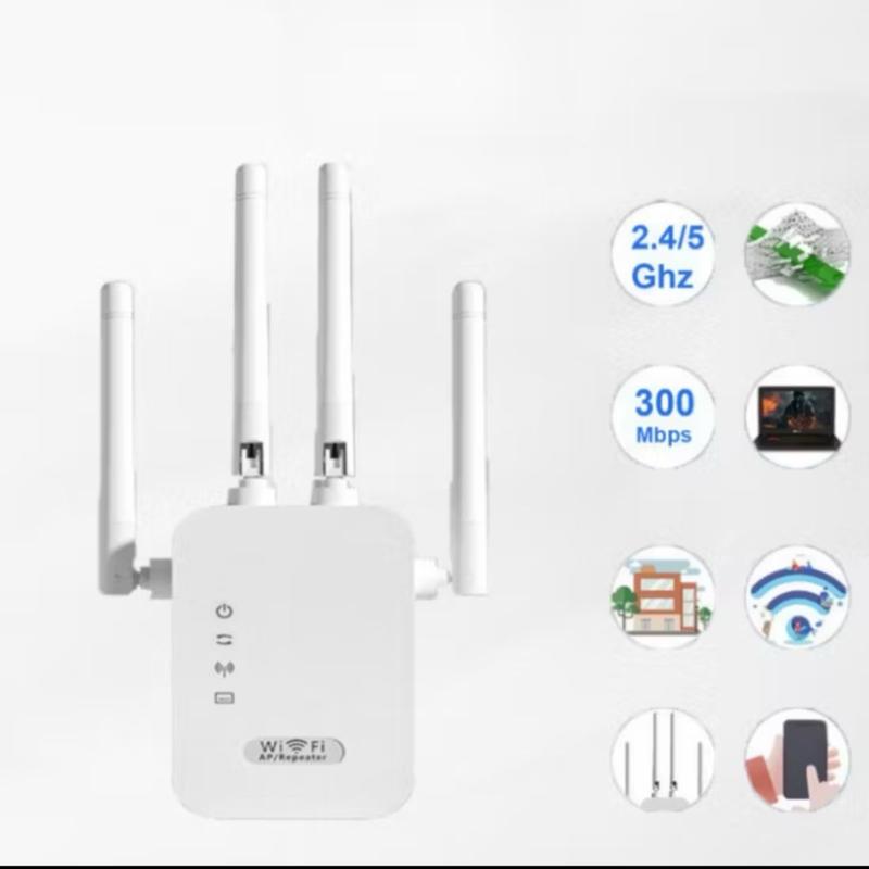TWIFI Kích Sóng Wifi 4 Râu 1200Mbps Mở Rộng Vùng Phủ Sóng Tốc Độ Cao Từ Dây Lan Phiên Bản Mới 2024 Giao Diện Tiếng Việt