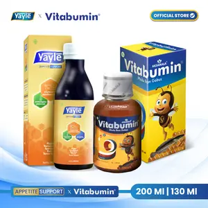 PAKET VITABUMIN X YAYLE APPETITE SUPPORT Madu Anak Ikan Gabus