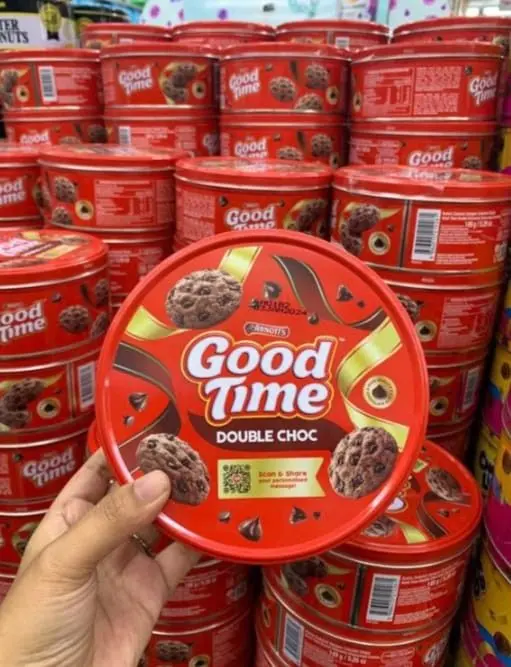 [Minoel.id] Good Time Kaleng 144g | Goodtime Roti Kaleng