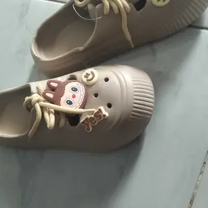 【GSI Shoes】Sandal Anak Perempuan Sendal Selop Baim Lucu Gaya Kekinian Bahan Karet EVA Elastis Empuk dan Ringan Fashion Anak