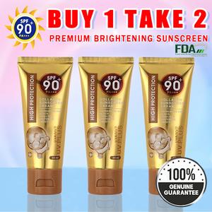 BUY 1 TAKE 2 collagen Sunscreen Cream SPF 90+ Sunblock Lotion Refreshing Sun Block