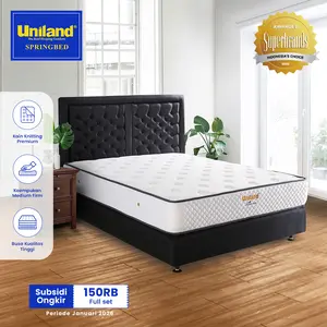 Uniland Springbed Rivera Brilliant Firmtop Spring Bed Full Set