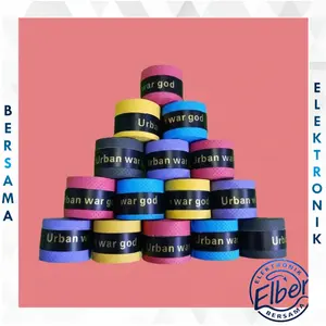 ELBER Karet raket Badminton, kualitas tahan lama anti selip untuk raket Badminton, tongkat pancing, raket tenis dan lainnya Y4132