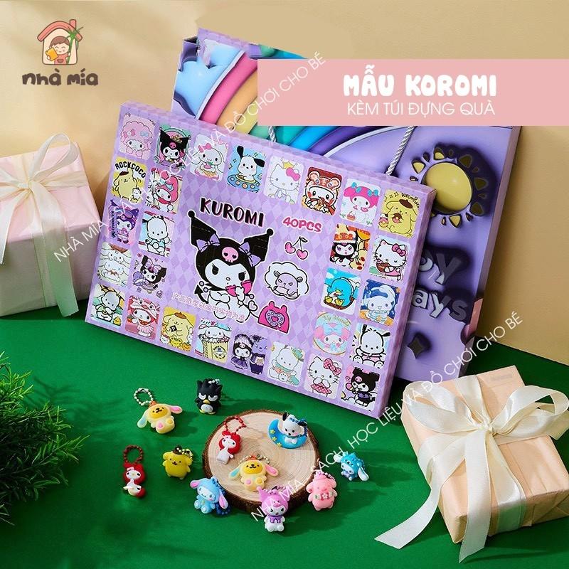 Product Introduction of Hidden box hộp mù Kuromi bất ngờ 40 ô móc khoá noel Kuromi labubu capy Blind Box móc khóa quà tặng giáng sinh 26