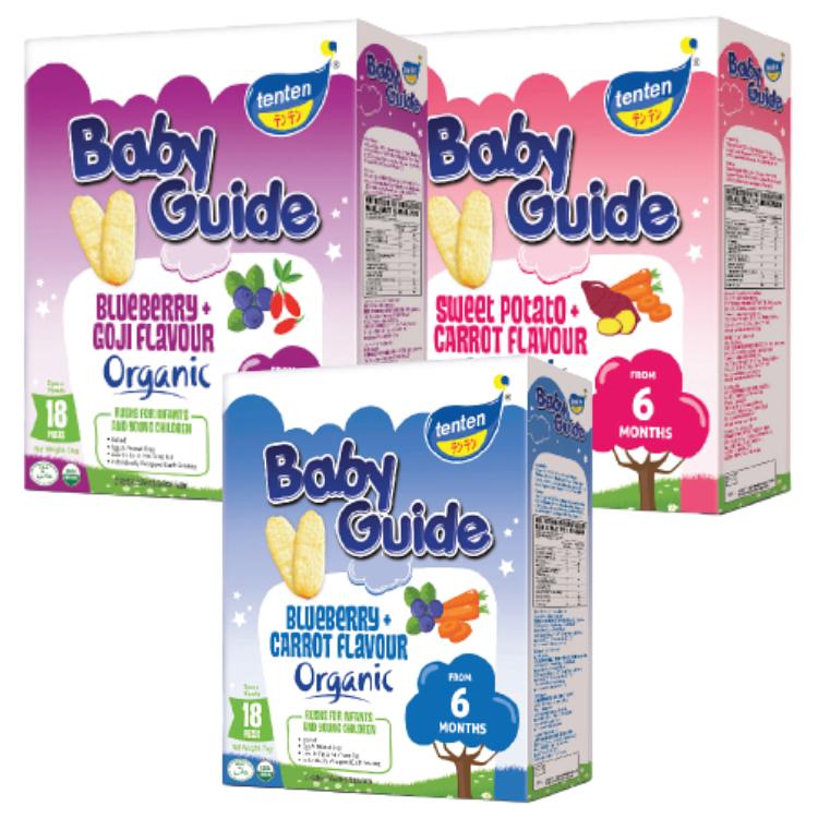 Tenten Baby Guide Rice Rusks 36g ( 6 Months+ ) - TikTok Shop Malaysia