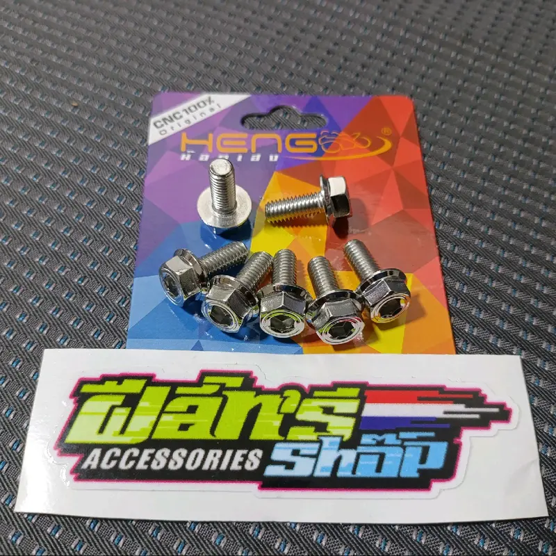baut sambungan body mio sporty mio smile stainless heng  harga satuan 6